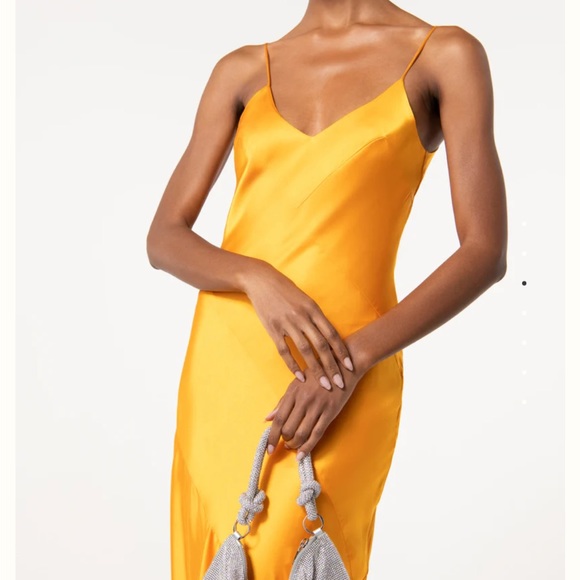 NWT Cult Gala Crissy Gown in Marigold - Picture 3 of 8